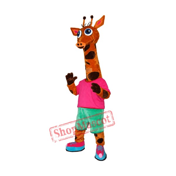 Sport Lightweight Giraffe Mascot Costume Sport Lightweight Giraffe Mascot Costume