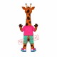 Sport Lightweight Giraffe Mascot Costume