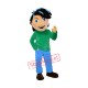 Handsome Boy Mascot Costume Handsome Boy Mascot Costume