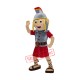 Happy Spartan Trojan Knight Mascot Costume Happy Spartan Trojan Knight Mascot Costume