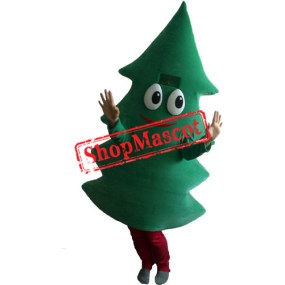 Happy Christmas Tree Mascot Costume