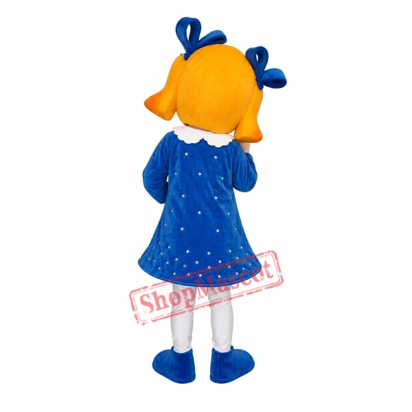 Beautiful Girl Mascot Costume Free Shipping Beautiful Girl Mascot Costume Free Shipping