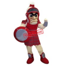 Fierce Red Titan Mascot Costume