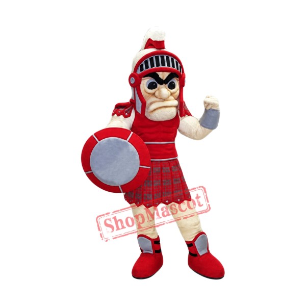 Fierce Red Titan Mascot Costume