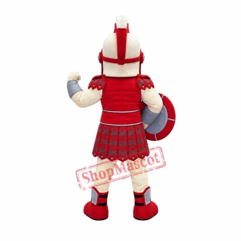 Fierce Red Titan Mascot Costume Fierce Red Titan Mascot Costume