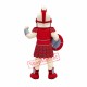 Fierce Red Titan Mascot Costume Fierce Red Titan Mascot Costume