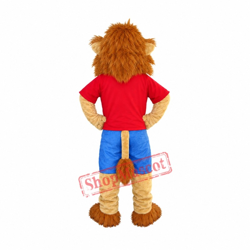 Funny Lion Mascot Costume Funny Lion Mascot Costume