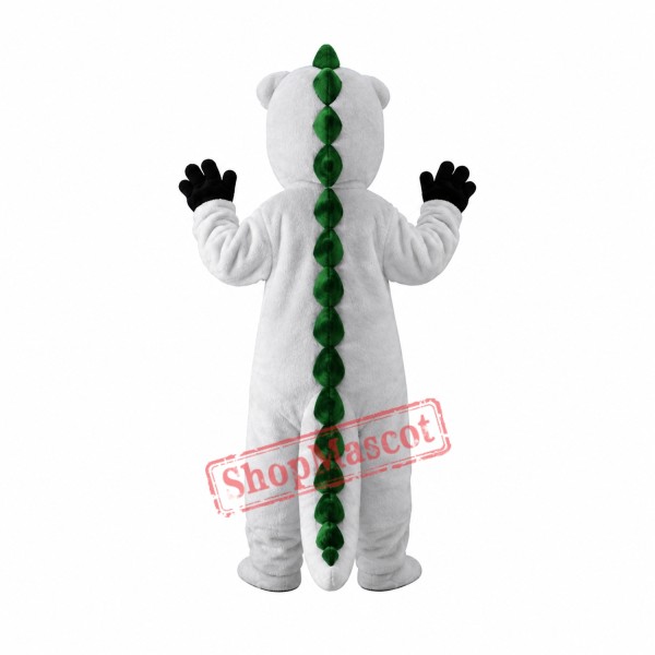 Grey Crocodile Mascot Costume Grey Crocodile Mascot Costume
