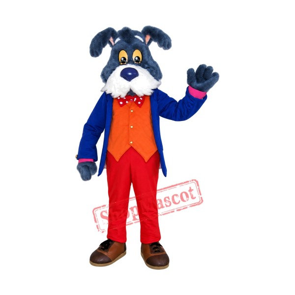Old Gentlemanly Dog Mascot Costume