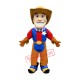 Happy Lightweight Cowboy Mascot Costume Happy Lightweight Cowboy Mascot Costume