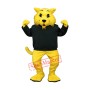 Sport Wildcat Mascot Costume Free Shipping
