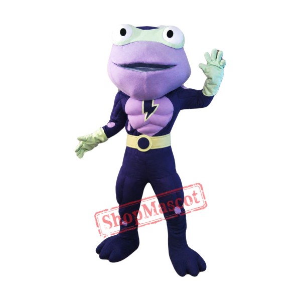 Hero Frog Mascot Costume