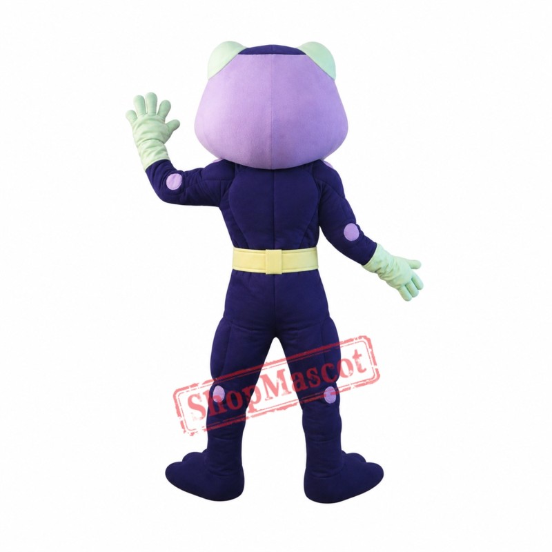 Hero Frog Mascot Costume Hero Frog Mascot Costume