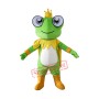 King Frog Mascot Costume