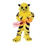 Yellow Wildcat Mascot Costume
