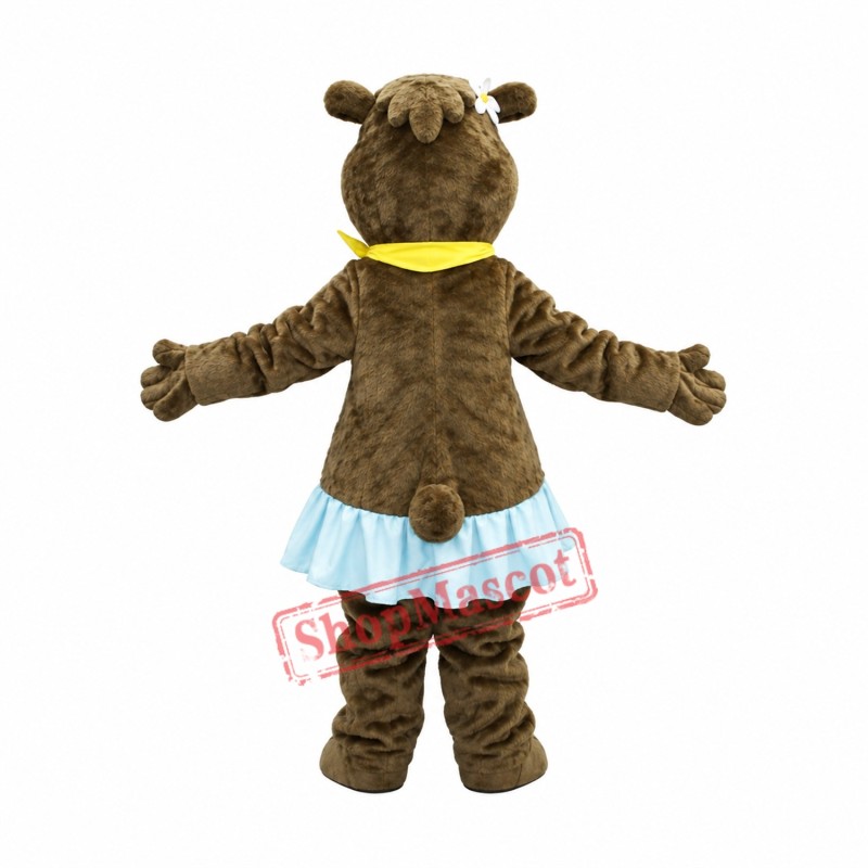 Beautiful Female Bear Mascot Costume Beautiful Female Bear Mascot Costume