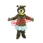 Beautiful Female Bear Mascot Costume