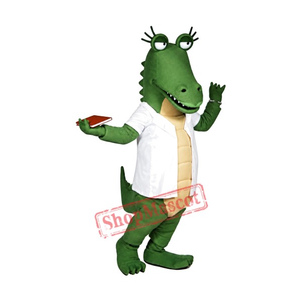 Funny Lightweight Gator Mascot Costume Funny Lightweight Gator Mascot Costume