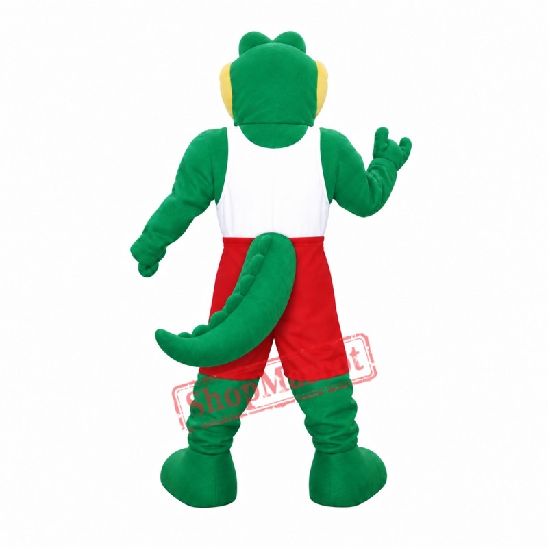 Friendly Lightweight Gator Mascot Costume