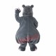 Grey Lightweight Hippo Mascot Costume Grey Lightweight Hippo Mascot Costume