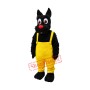 Big Eye Black Dog Mascot Costume