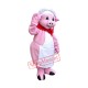 Chef Pink Pig Mascot Costume Chef Pink Pig Mascot Costume