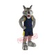 School Sport Wolf Mascot Costume School Sport Wolf Mascot Costume