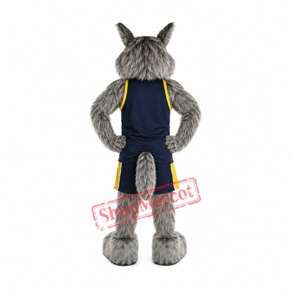School Sport Wolf Mascot Costume School Sport Wolf Mascot Costume