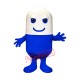 Pill Capsule Mascot Costume Pill Capsule Mascot Costume