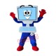 High Quality Computer Mascot Costume High Quality Computer Mascot Costume