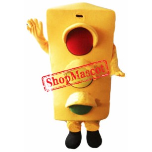 Traffic Safe Light Mascot Costume