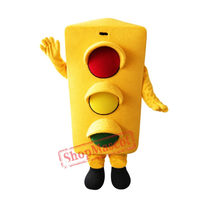Traffic Safe Light Mascot Costume