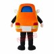 Taxi Mascot Costume Taxi Mascot Costume