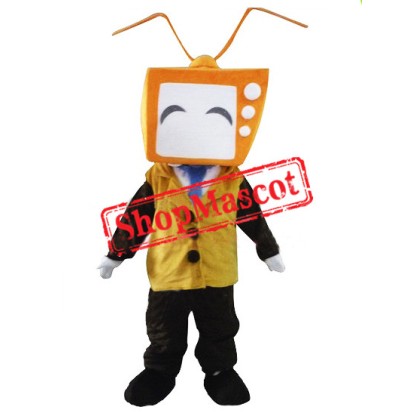 Orange TV Mascot Costume