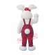 Cute White Furry Rabbit Mascot Costume Cute White Furry Rabbit Mascot Costume