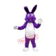 Purple Easter Bunny Mascot Costume Purple Easter Bunny Mascot Costume