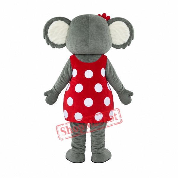 Cute Girl Koala Mascot Costume Cute Girl Koala Mascot Costume