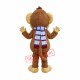 Happy Lightweight Furry Monkey Mascot Costume