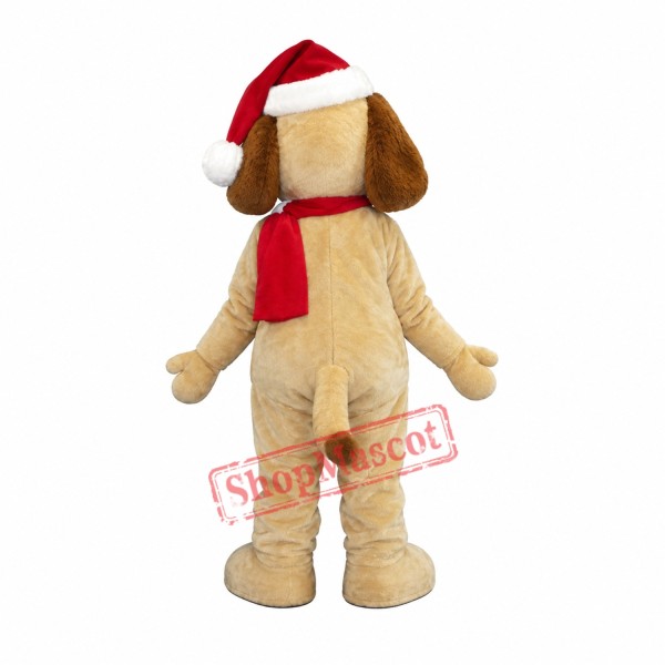 Christmas Dog Mascot Costume