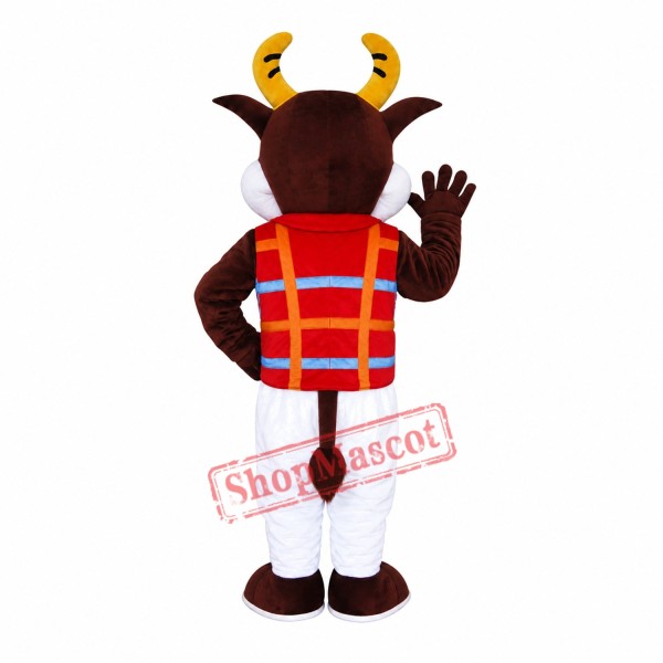 Friendly Lightweight Cow Mascot Costume Free Shipping Friendly Lightweight Cow Mascot Costume Free Shipping