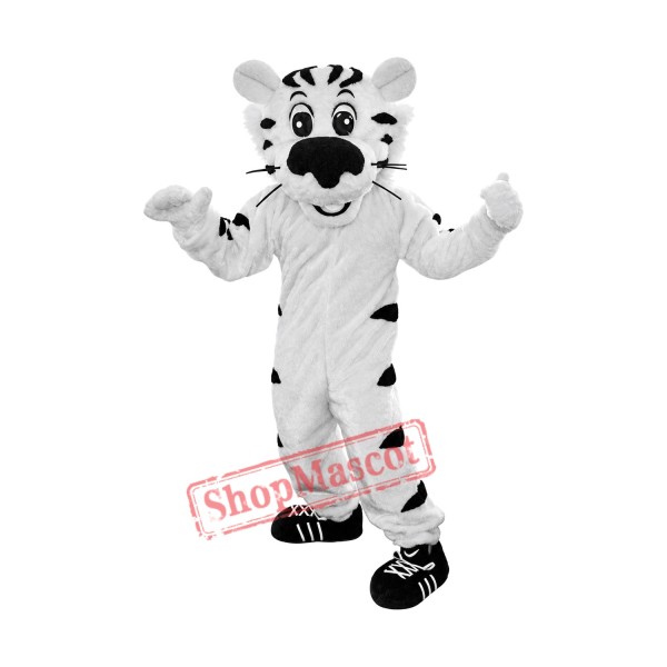 Sport Lightweight White Tiger Mascot Costume Sport Lightweight White Tiger Mascot Costume
