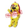 Yellow Dog Puppy Mascot Costume