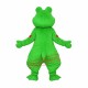 Lovely Green Frog Mascot Costume Lovely Green Frog Mascot Costume