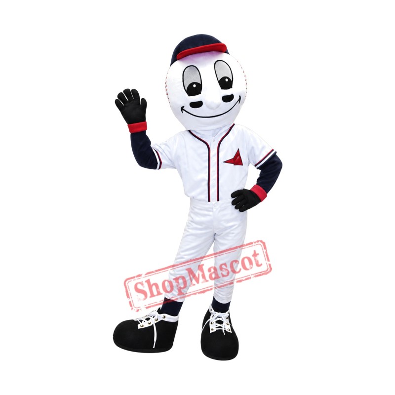Homer Baseball Ball Mascot Costume Homer Baseball Ball Mascot Costume