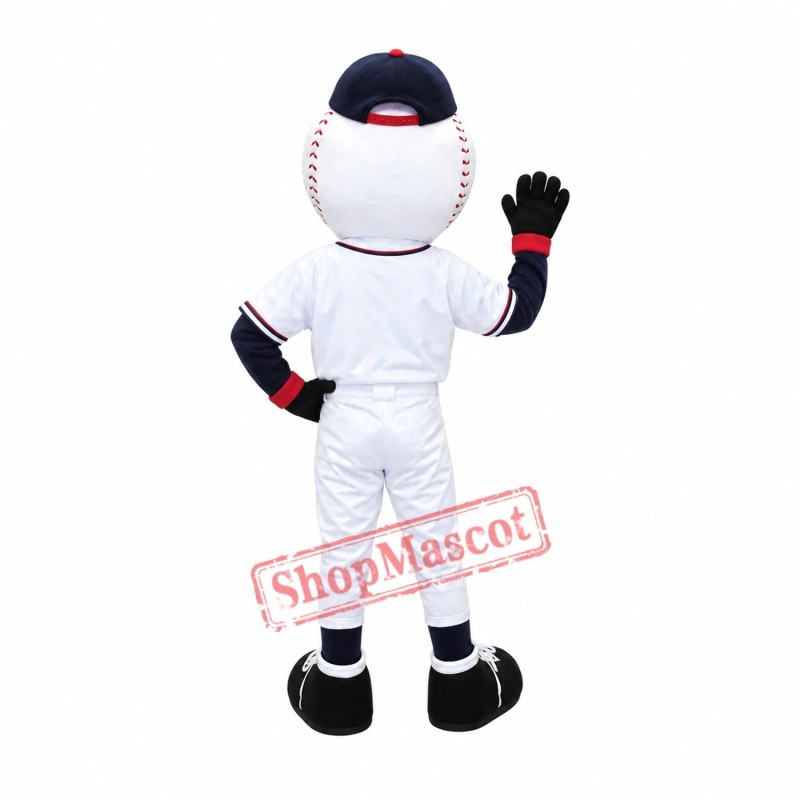 Homer Baseball Ball Mascot Costume Homer Baseball Ball Mascot Costume
