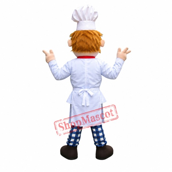 French Chef Mascot Costume French Chef Mascot Costume