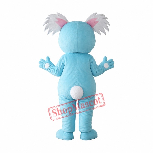 Blue Koala Mascot Costume Blue Koala Mascot Costume