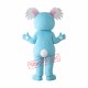 Blue Koala Mascot Costume