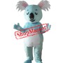 Blue Koala Mascot Costume
