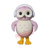 Pink Owl Mascot Costume